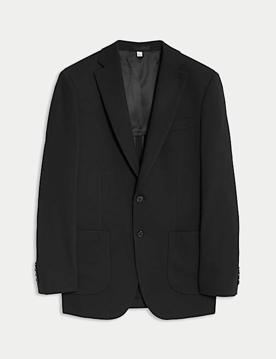 Tailored Fit Jersey Textured Blazer