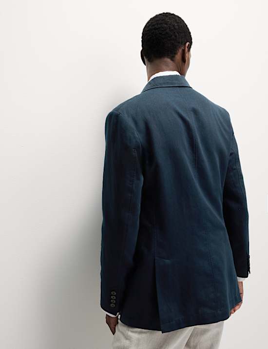 Tailored Fit Cotton Rich Laundered Jacket