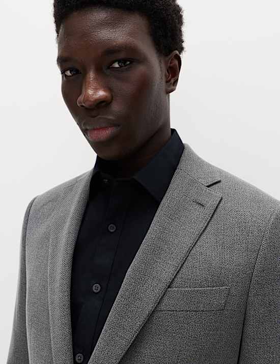 בלייזר עם טקסטורה