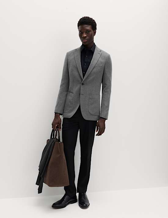 בלייזר עם טקסטורה