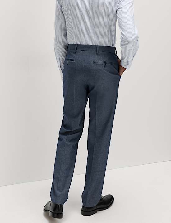 Regular Fit Denim Design Trousers