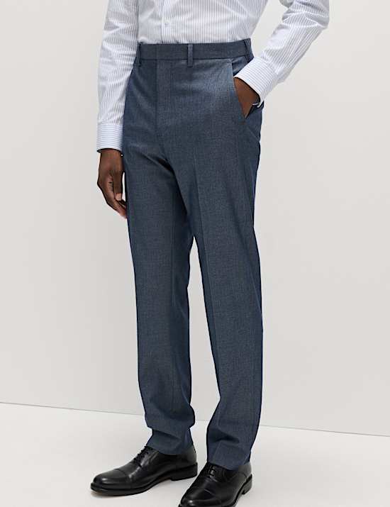 Regular Fit Denim Design Trousers