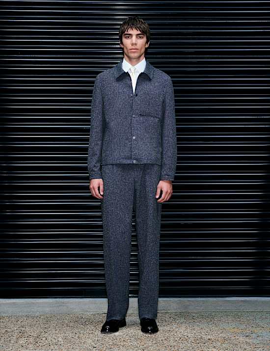 Textured Overshirt