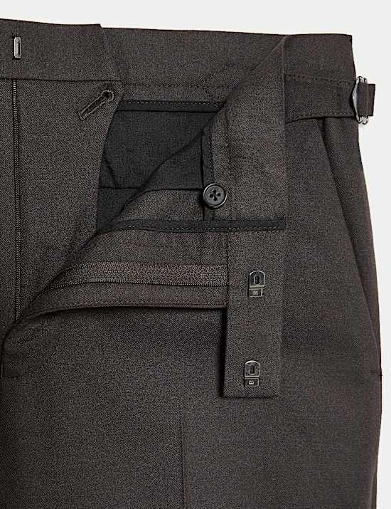 Warm Handle Twill Side Adjuster Trousers