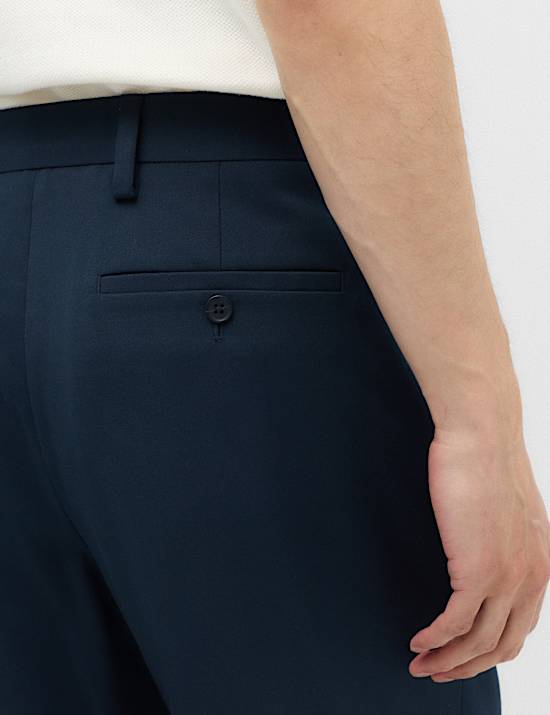 Regular Fit Smart Twill Shorts