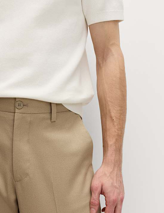 Regular Fit Smart Twill Shorts