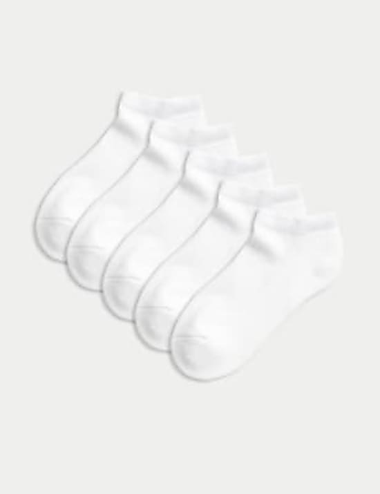 Lot de 5&nbsp;paires de socquettes matelass&eacute;es