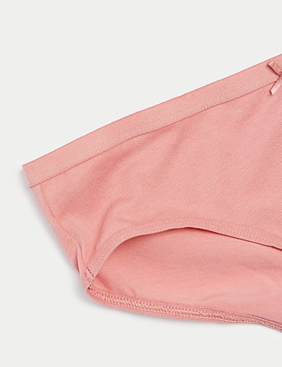 10pk Cotton with Stretch Knickers (2-14 Yrs)