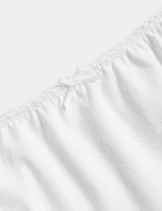 10pk Cotton with Stretch Knickers (2-14 Yrs)