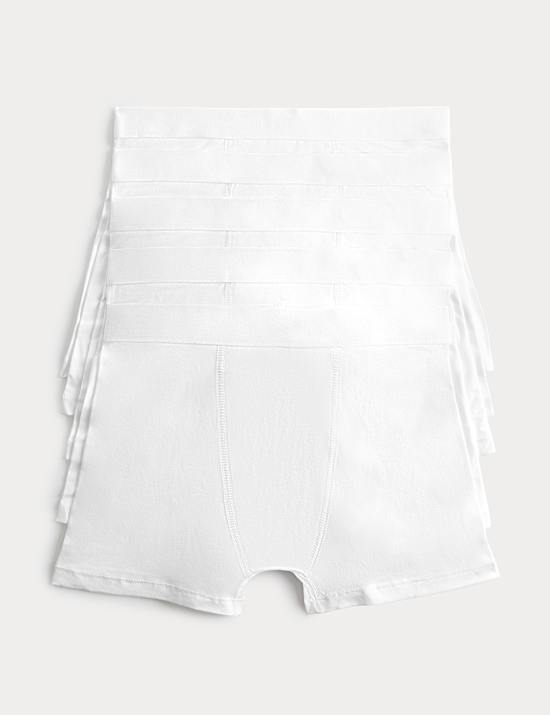 5 Pack Cotton Stretch Trunks (5-16 Years)