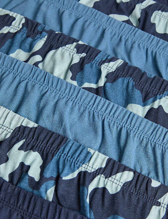 7 Pack Pure Cotton Camo Briefs (18 Mths-16 Yrs)
