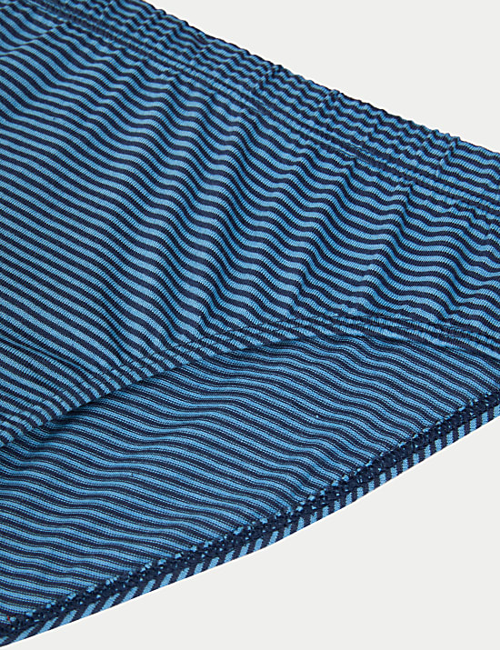 Ριγέ σλιπ από 100% βαμβάκι, σετ των 10 (2-14 ετών)