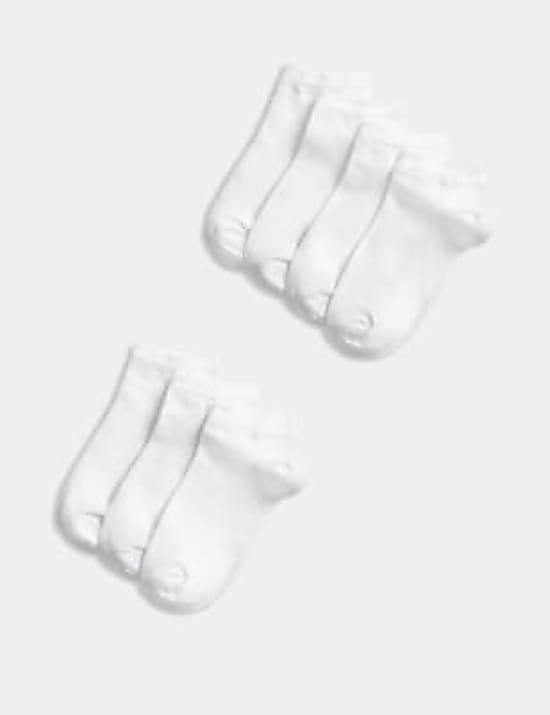 Κάλτσες Trainer Liners™ με υψηλή περιεκτικότητα σε βαμβάκι, σετ των 7