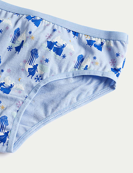 5pk Pure Cotton Frozen&trade; Knickers (2-10 Yrs)