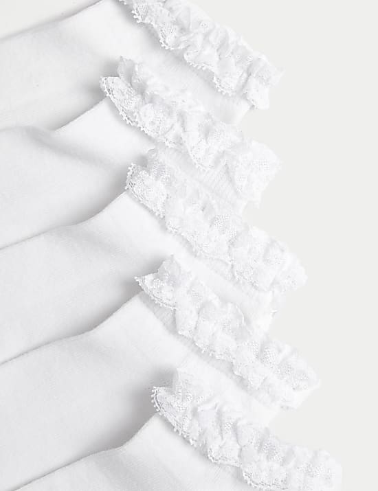 Κάλτσες Trainer Liners™ με βολάν, σετ των 5