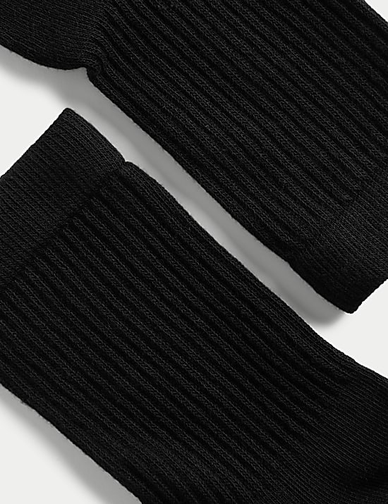 5er-Pack Sportsocken mit hohem Baumwollanteil (22,5–26,7 cm)
