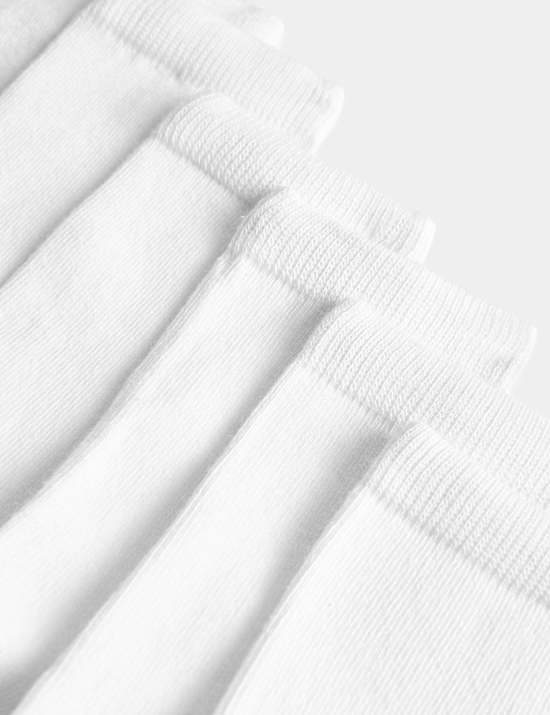 7 Pack School Socks (6 Small-10&frac12; Large)
