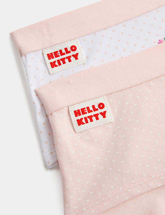 Set van 2 katoenrijke shorts met Hello Kitty&trade;-motief (5-16 jaar)