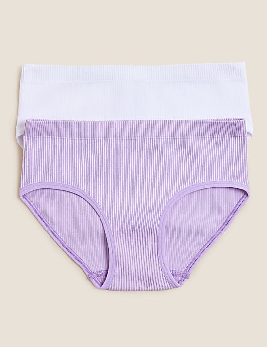 2pk Seamfree Knickers (9-16 Yrs)