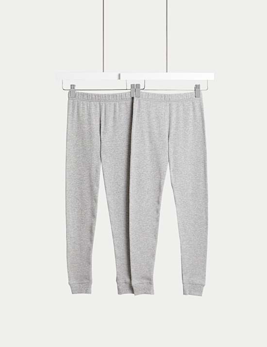 Set van 2 thermische leggings met Heatgen™ (2-14 jaar)