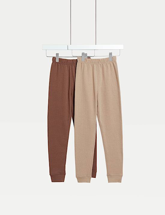 2pk Heatgen™ Thermal Waffle Bottoms (2-14 Yrs)