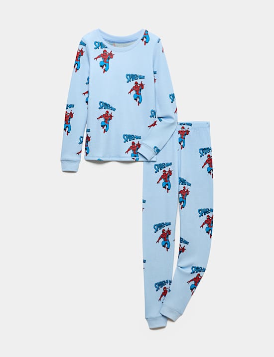 Cotton Blend Spider-Man&trade; Thermal Set (18 Mths - 16 Yrs)
