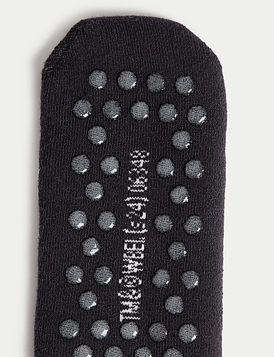 2pk Cotton Rich Harry Potter™ Cosy Slipper Socks (6 Small-7 Large)