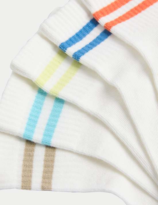 5pk Cotton Rich Sports Socks