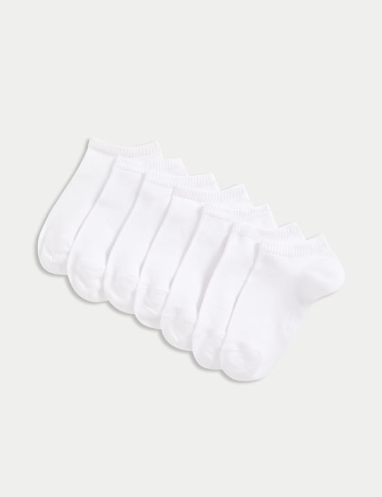 7pk Cotton Rich Trainer Liners (6 Small - 10½ Large)