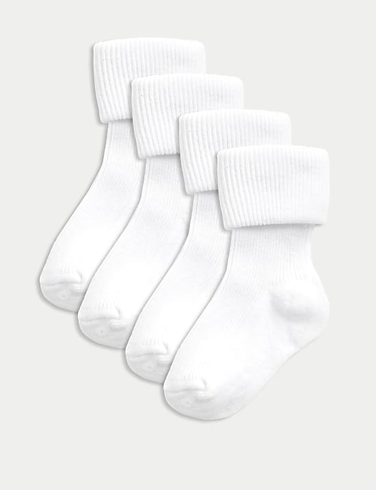 4pk of Baby Socks (0-2 Yrs)