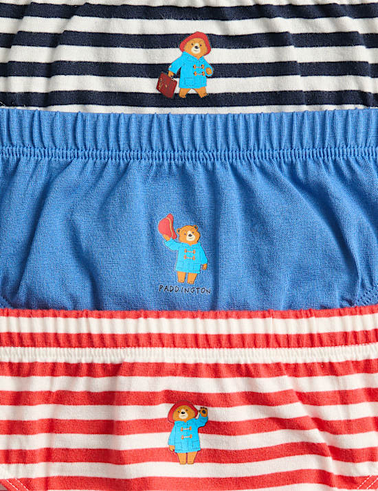5 Pack Pure Cotton Paddington™ Briefs (2-8 Years)