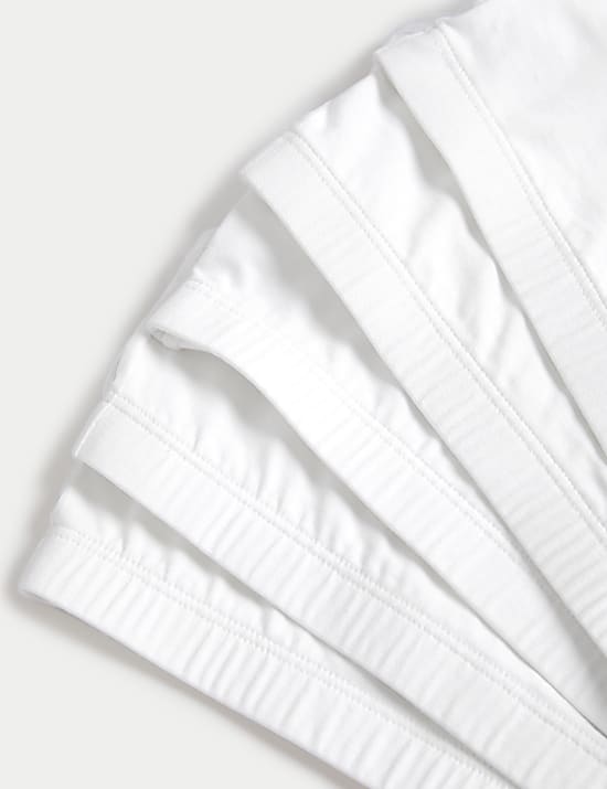 5er-Pack Bustiers aus Baumwolle mit Stretch (6&ndash;16 Jahre)