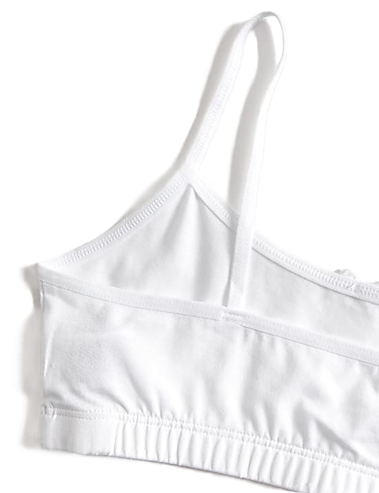 מארז 5 קרופ טופ סטרץ' מכותנה (6-‏16 שנים)