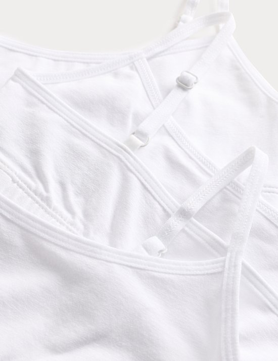 Lot de 3 hauts courts en coton extensible (du 6 au 16 ans)