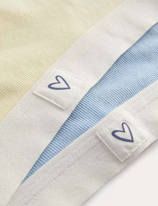 2 Pack Cotton Rich Sailing Club Crop Tops (7-16 Yrs)