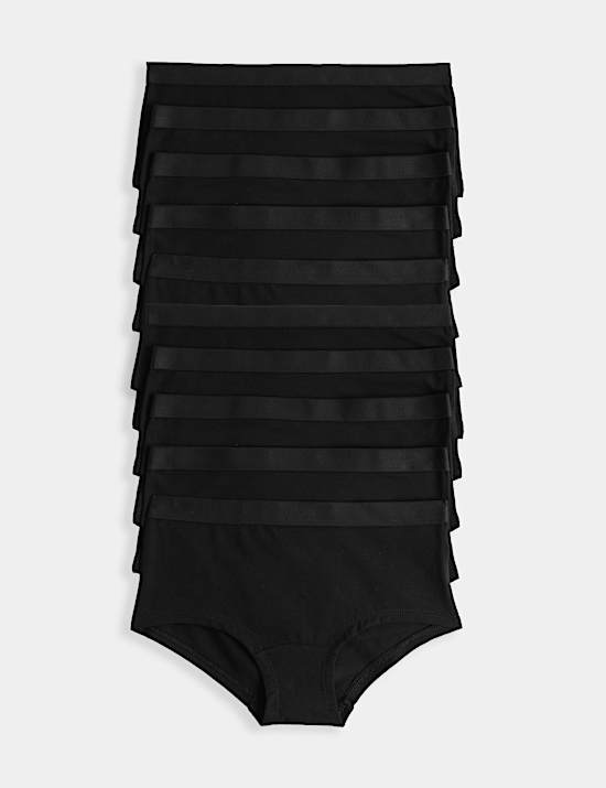 Lot de 10 shorts en coton (du 5 au 16 ans)