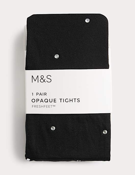 1-Pack Diamant&eacute; Opaque Tights (3-14 Years)