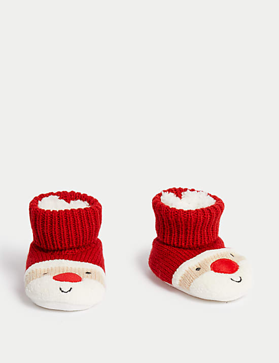 Χριστουγεννιάτικα καλτσάκια με σχέδιο Άγιο Βασίλη