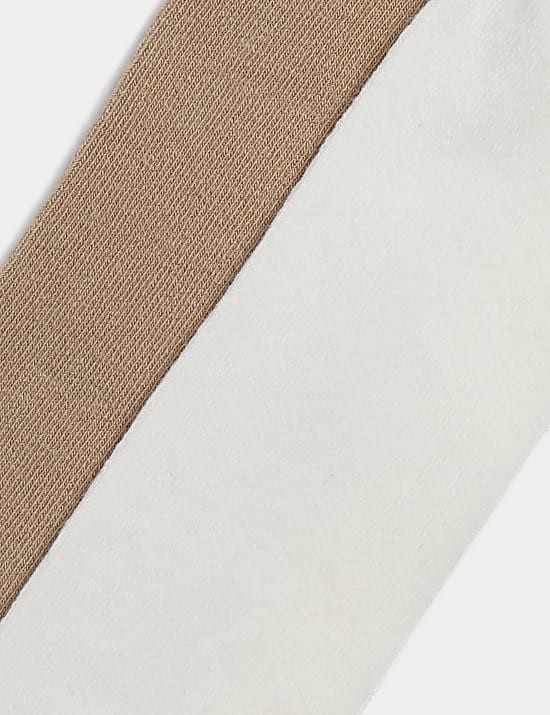 Lot de 2 paires de collants en coton à volants (jusqu’au 24 mois)