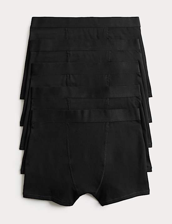 5 Pack Cotton with Stretch Stoma Trunks (2-16 Yrs)