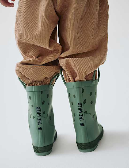 Frog Wellies (4 Small - 2 Large)