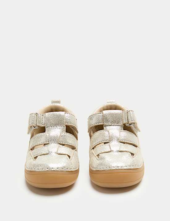 Kids' Suede Fisherman First Walker Sandals (2 Small-5 Small)