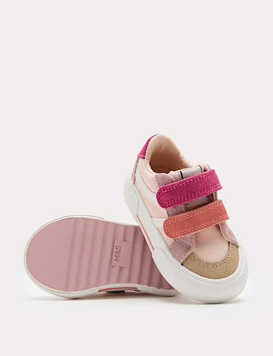 Baby Canvas Riptape Trainers (3 Small - 4 Small)
