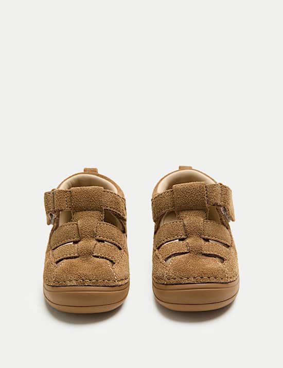 First Walker Suede Fisherman Sandals (2-5 Small)