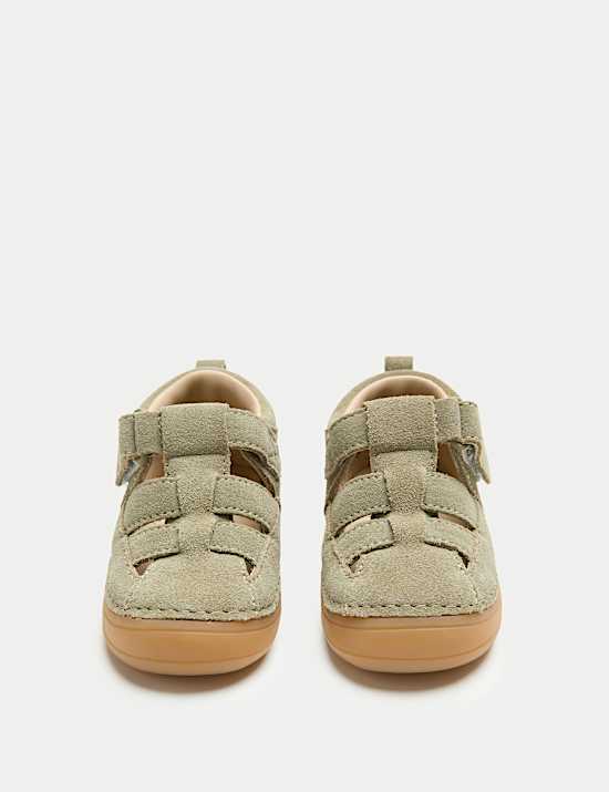 First Walker Suede Fisherman Sandals (2-5 Small)
