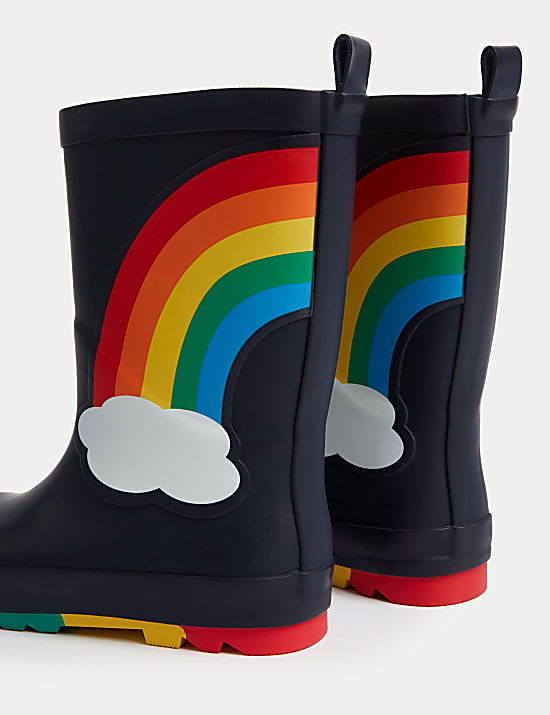 Kids' Rainow Wellies (4 Small - 2 Large)