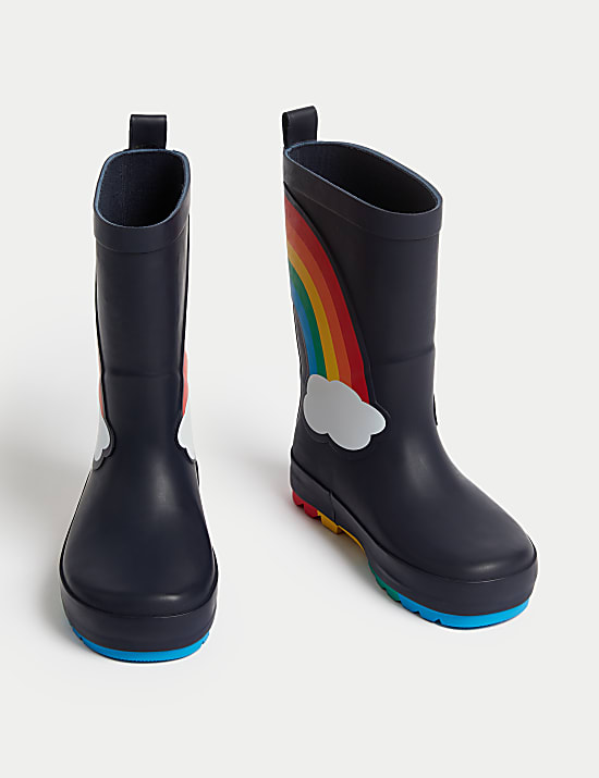Kids' Rainow Wellies (4 Small - 2 Large)