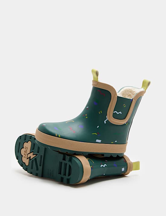 Kids' Geo Print Chelsea Wellies (3 Small-12 Small)