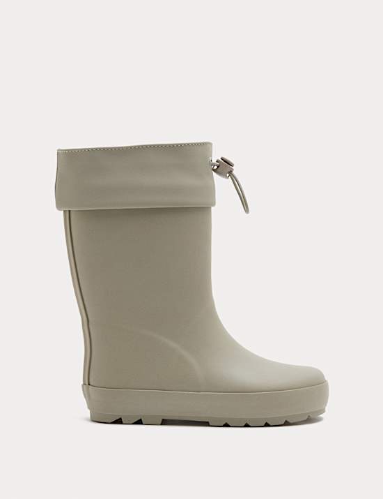 Kids’ Plain Cuff Wellies (4 Small - 6 Large)