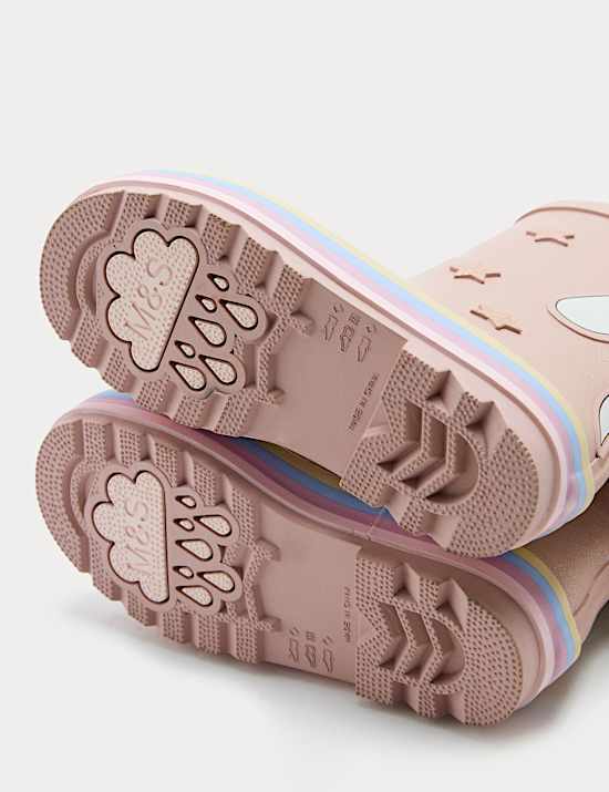 Kids' Unicorn Wellies (4 Small - 2 Large)